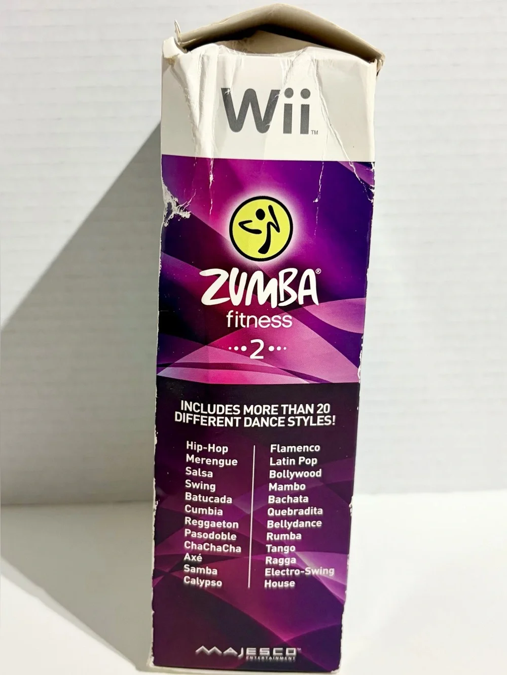 Wii Zumba Fitness 2 With Belt Nintendo 2011 Brand NEW Factory Sealed Tabs NIB